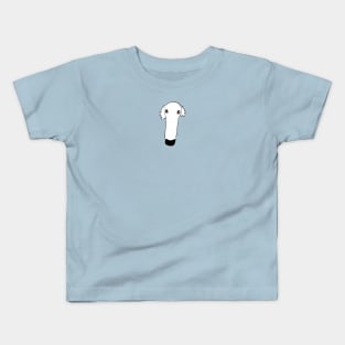 Borzoi dog cute face - the long nose dog Kids T-Shirt